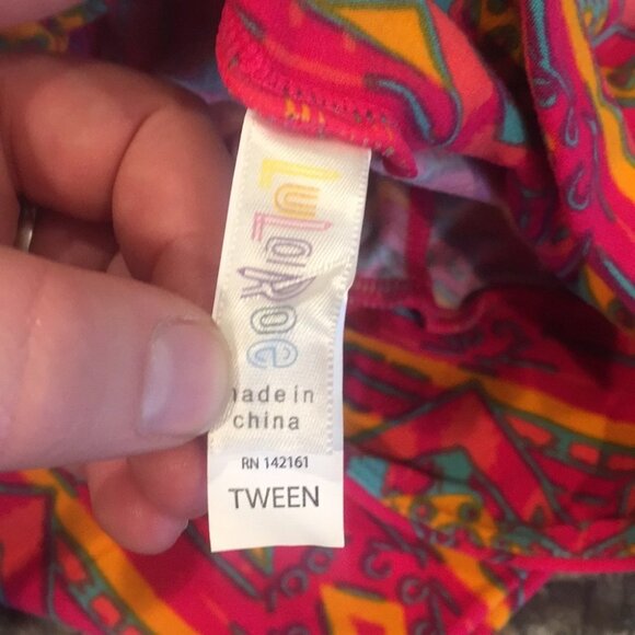 TWEEN NWOT LuLaRoe Leggings EE13 2398 - Picture 3 of 3